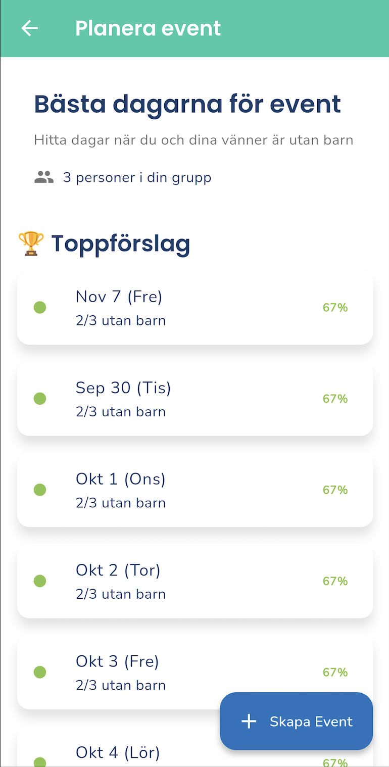 Evenemang och inbjudningar