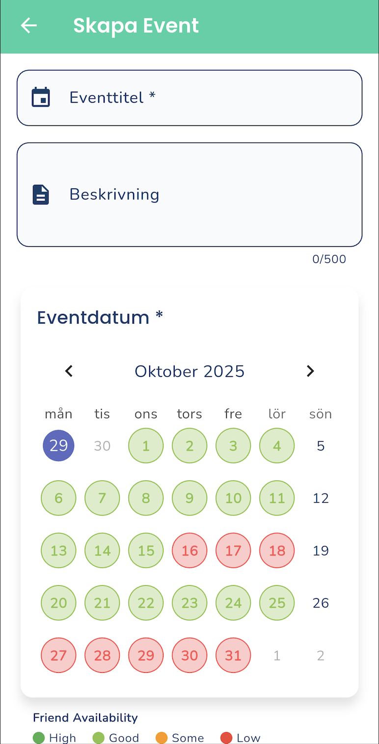 Vänner och kontakter